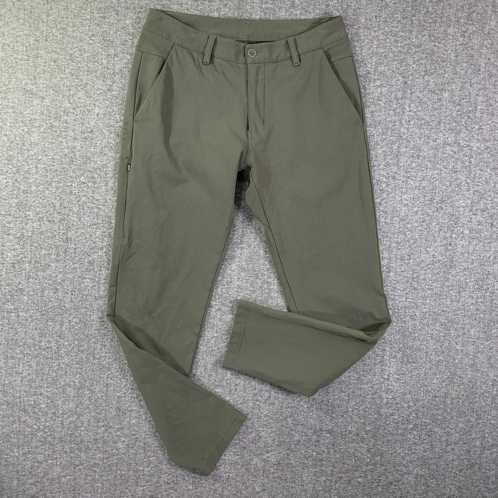 BYLT Everyday Pant 2.0 Mens Medium Green Performance Stretch Athleisure